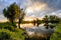 Закат на р. Дарма<br>Количество голосов:362