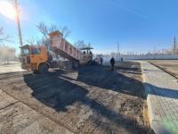 На улицах Софьи Перовской и Савушкина завершают обустройство разворотных площадок 