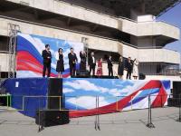 В Астрахани высадили Крымскую аллею