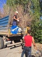 Проведены работы по благоустройству парковой зоны по ул. Яблочкова, 28