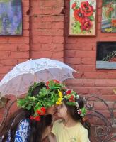 Солнце, лето ... арт-вечер в музейном дворике