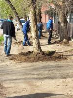 Астраханский городской архив начал весеннюю уборку