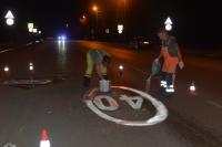 У образовательных учреждений Астрахани обновляют разметку