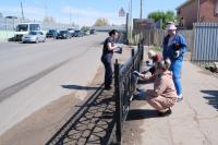 Порядка 1200 астраханцев вышли сегодня на Всероссийский субботник