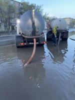 С улиц города вывезли свыше трех тысяч кубометров осадков