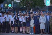 В городской школе прошла линейка "Сквозь время: одной судьбой, одной Победой"