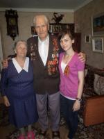 Поздравление ветеранов Великой Отечественной Войны - май 2013 год