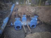 Подача воды в левобережье возобновляется