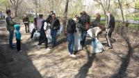 В Ленинском районе прошел "День чистоты".