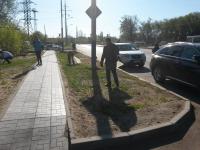 23.04.2016 силами сотрудников администрации Ленинского района и структурных подразделений администрации муниципального образования «Город Астрахань» проведен общероссийский субботник