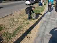 23.04.2016 силами сотрудников администрации Ленинского района и структурных подразделений администрации муниципального образования «Город Астрахань» проведен общероссийский субботник