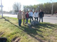 23.04.2016 силами сотрудников администрации Ленинского района и структурных подразделений администрации муниципального образования «Город Астрахань» проведен общероссийский субботник