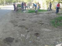 23.04.2016 силами сотрудников администрации Ленинского района и структурных подразделений администрации муниципального образования «Город Астрахань» проведен общероссийский субботник