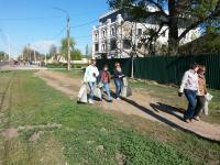 23.04.2016 силами сотрудников администрации Ленинского района и структурных подразделений администрации муниципального образования «Город Астрахань» проведен общероссийский субботник