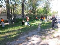 23.04.2016 силами сотрудников администрации Ленинского района и структурных подразделений администрации муниципального образования «Город Астрахань» проведен общероссийский субботник