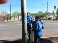 23.04.2016 силами сотрудников администрации Ленинского района и структурных подразделений администрации муниципального образования «Город Астрахань» проведен общероссийский субботник