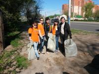 23.04.2016 силами сотрудников администрации Ленинского района и структурных подразделений администрации муниципального образования «Город Астрахань» проведен общероссийский субботник