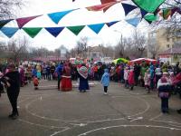 Масленица в Трусовском районе.