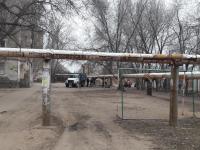 Санитарная уборка Территории Трусовского района.