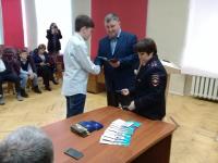 Вручение паспортов.