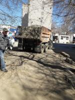 Управляющая компания «Альянс» принимает активное участие в работе по благоустройству придомовой территории.