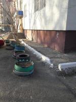 Управляющая компания «Альянс» принимает активное участие в работе по благоустройству придомовой территории.