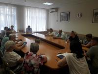 Совещание по вопросам антитеррористической защищенности жилых многоквартирных домов и объектов жизнеобеспечения, необходимости уплаты имущественных налогов физическими и юридическими лицами.