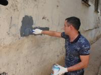 Проведено рейдовое мероприятие по уничтожению надписей, рекламирующих продажу наркотиков