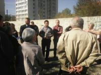 Состоялась встреча главы администрации района с собственниками многоквартирного дома №38 по ул. Яблочкова