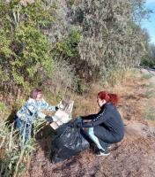 В Астрахани зачистили берег ерика Коньга