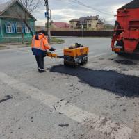 На улице Балашовской отремонтировали дорогу