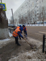 За ночь с улиц города вывезли порядка 450 кубометров снега