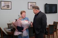 Народный учитель Астрахани Нина Анатольевна Гневина отмечена почетным знаком «За гражданские заслуги» II степени