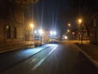 На ул. Победы уложили асфальт, на Хибинской завершили фрезеровку