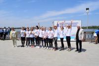 Более 1100 астраханцев приняли участие в легкоатлетической эстафете