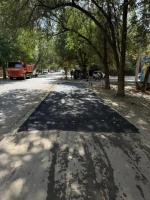 В городе продолжается ремонт дорожного покрытия