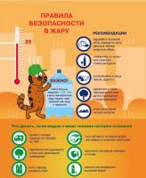 Памятка - правила безопасности в жару