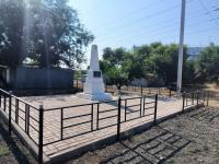 В Астрахани восстановили разгромленный вандалами памятник времен гражданской войны 