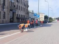 В выходные в Астрахани мыли мосты и приводили в порядок зеленые насаждения