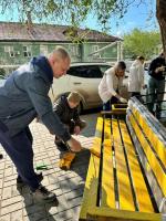 В парке Знаний высадили деревья