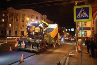 В Астрахани продолжаются дорожные работы по нацпроекту