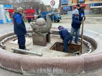 В Астрахани приступили к расконсервации фонтанов