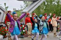 В Трусовском районе празднуют День Победы