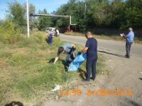 Произведен покос сорной карантинной растительности.