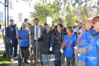 На территории района проведены мероприятия по благоустройству и озеленению района «Красивый район руками жителей»