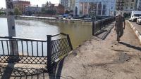 Секция моста в створе ул. Ген. Епишева восстановлена