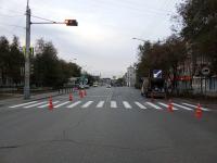 В Астрахани продолжают обновлять дорожную разметку