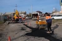 На улице Балашовской отремонтировали дорогу