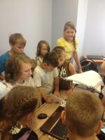 В рамках реализации проекта «Наставник», состоялся мастер-класс по программированию в школе «Алгоритмика»