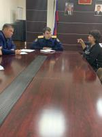 Прием граждан с представителем следственного комитета по Ленинскому району г. Астрахани совместно с главой администрации Ленинского района г. Астрахани